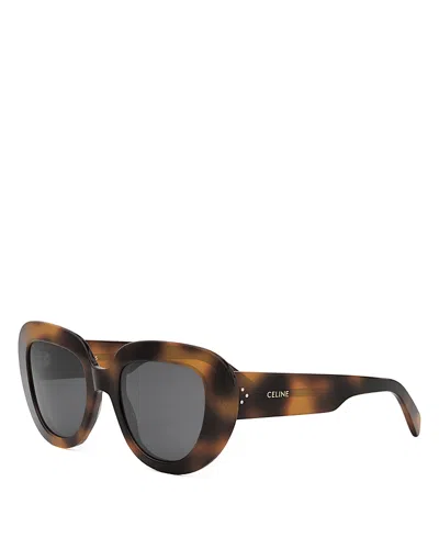 CELINE 3 DOTS BUTTERFLY SUNGLASSES, 51MM
