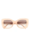 Celine 3 Dots Butterfly Sunglasses In Neutral