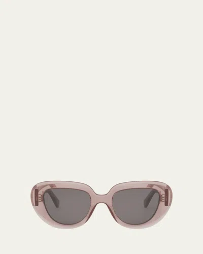 Celine 3 Dots Butterfly Sunglasses In Pnkosmk