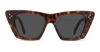 Celine Cat-eye Tortoiseshell Acetate Sunglasses In Brown