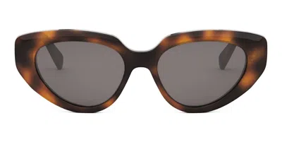 Celine 3 Dots Cl40286i - Havana Sunglasses