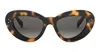 Celine 3 Dots Cl40320u - Havana Sunglasses