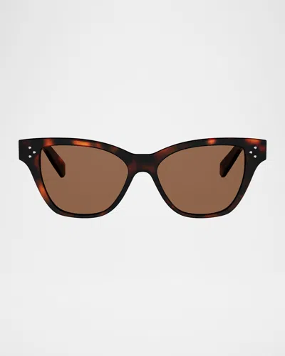 Celine 3 Dots Hd 52mm Butterfly Sunglasses