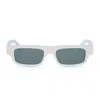 Celine Full Frame Sunglasses In White