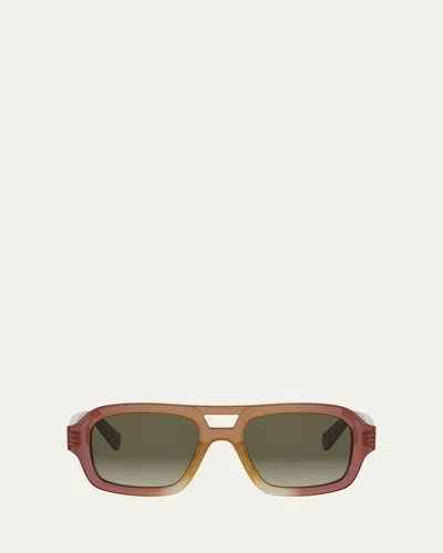 Celine 3 Dots Navigator Sunglasses In Multi