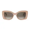 Celine Full Frame Sunglasses In Brown