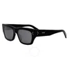 Celine 3 Dots Polarized Grey Square Ladies Sunglasses Cl40297u 01d 53 In Black/smoke