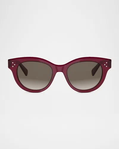 CELINE 3 DOTS ROUND SUNGLASSES