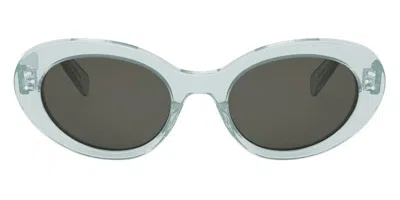 Celine 3 Dots Smoke Oval Ladies Sunglasses Cl40193i 93a 53 In ["green"]