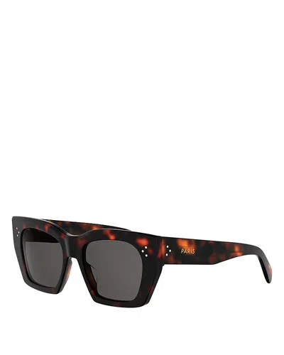 Celine 3 Dots Square Sunglasses, 53mm In Multi