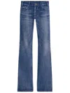 Celine Women Marco Jeans In Denim With Dark Union Wash In Blue