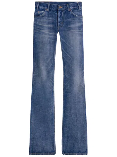 CELINE 5-POCKET WOMEN'S DENIM JEANS