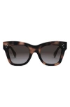 Celine 50mm Gradient Small Cat Eye Sunglasses