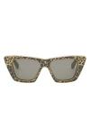 Celine Sunglasses In Animal/smoke