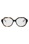 Celine 54mm Geometric Eyeglasses In Black