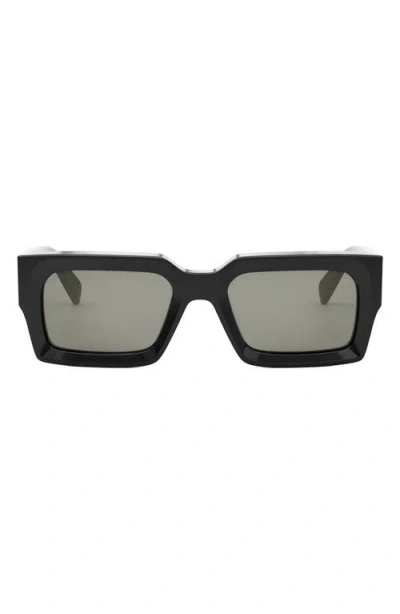 Celine 54mm Rectangular Sunglasses In Black