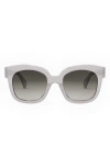 Celine 54mm Square Sunglasses In Gray