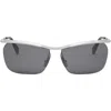 Celine 62mm Oversize Geometric Sunglasses