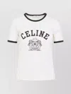 Celine Short-sleeved T-shirt In White