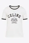Celine Short-sleeved T-shirt In White