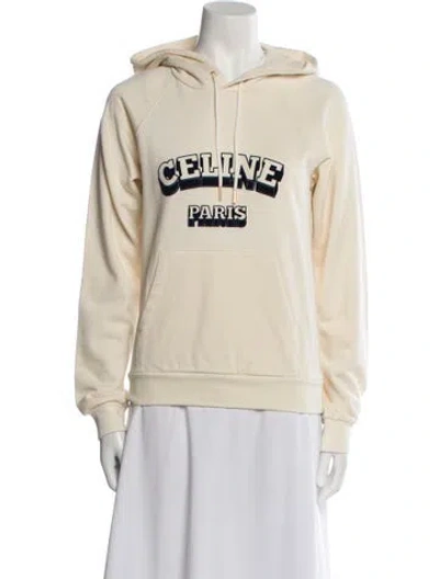 Pre-owned Celine 70's Graphic Print Sweatshirt In Neutral