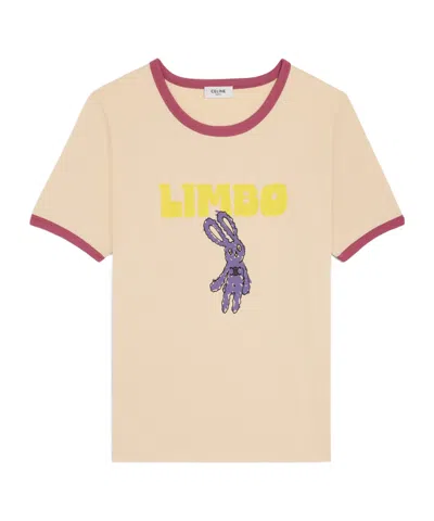 Celine 70's T-shirt In Cotton Jersey In Animal Print