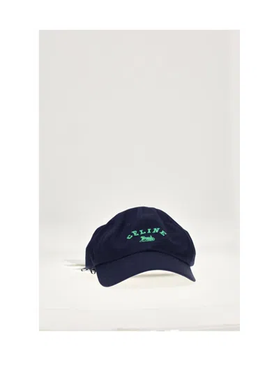 CELINE CELINE AA0N64Y68 100% COTTON BASEBALL CAP