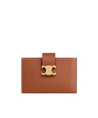 Celine Accordeon Card Bag In 04lu