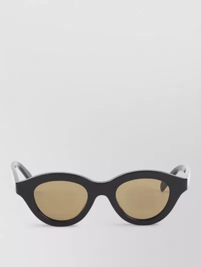 Celine Triomphe Mini 62mm Round Sunglasses In Black