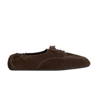 Pre-owned Celine Adam Lace-up Loafer 'dark Brown' | Men's Size 42
