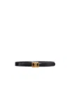 Celine Adjustable Waist Belt In Black