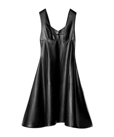 Celine A-line Camisole Dress In Black