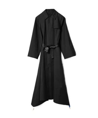 Celine A-line Mac Coat In Gray