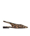 Celine Alma Triomphe Flat Sandals In Black