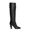 Celine Almond-shaped Boots In Black