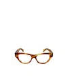 Celine Amber Emblem Plain Mirror Frame In Brown
