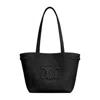 Celine Small Cabas Anas Cuir Shoulder Bag In Black