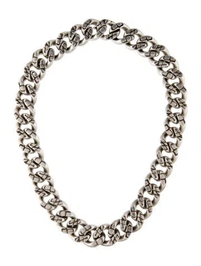 Pre-owned Celine Animals Chain Necklace, 16" In Multi