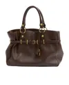 Celine Anita Dual-handle Shoulder Bag In Brown
