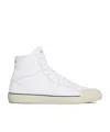 Celine As-02 Alan Straps High-top Casual Sneakers In White
