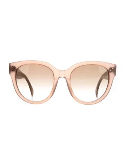 Pre-owned Celine Audrey Oversize Sunglasses In Neutral