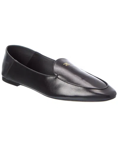 Celine Aura Leather Loafer In Animal Print