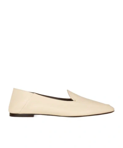 Celine Aura Loafer In Goatskin In Neutral