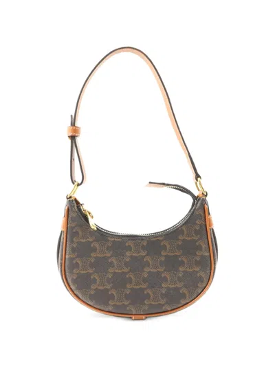 Pre-owned Celine Ava Mini Shoulder Bag In Brown