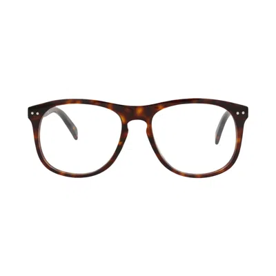 Pre-owned Celine Aviator Optical Glasses 'havana/transparent' | Brown | Men's Size Onesize