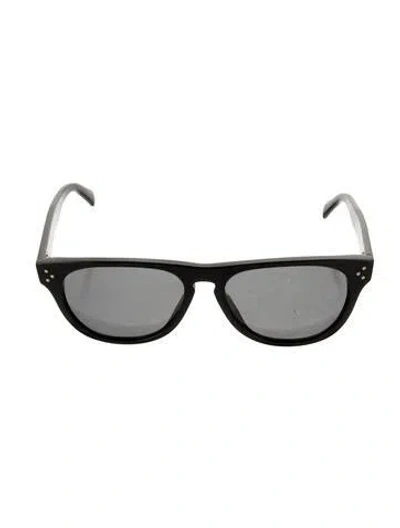 Pre-owned Celine Aviator Tinted Sunglasses In Black