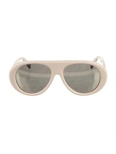 Pre-owned Celine Aviator Tinted Sunglasses In Neutral