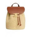 Celine Backpack  Bonnie In Shearling In Brown