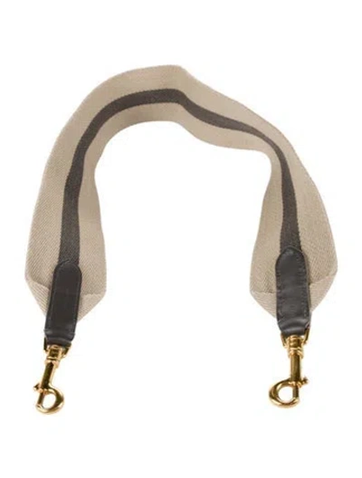 Pre-owned Celine Bag Strap In Neutral