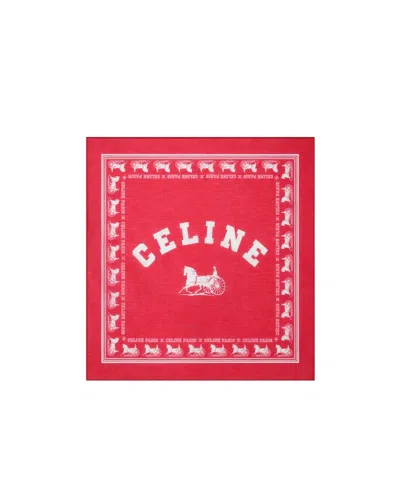 Celine Bandana In Cotton In Pink